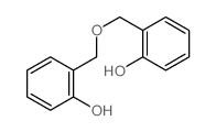 Phenol, 2,2-[oxybis (methylene)]bis- Structure