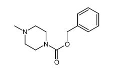 benzyl 4-methylpiperazine-1-carboxylate结构式