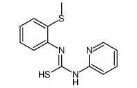 1-(2-methylsulfanylphenyl)-3-pyridin-2-ylthiourea Structure