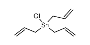 triallyltin chloride Structure