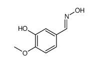 5-(hydroxyiminomethyl)-2-methoxyphenol结构式