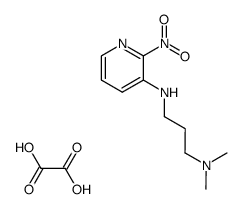 2-Nitro-3-(3'-dimethylaminopropylamino)-pyridin-oxalat Structure