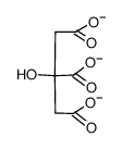 citrate dianion Structure