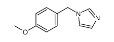 1-[(4-methoxyphenyl)methyl]imidazole Structure