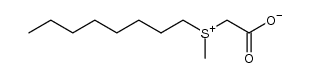 methyloctylthetin Structure