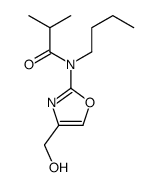 N-butyl-N-[4-(hydroxymethyl)-1,3-oxazol-2-yl]-2-methylpropanamide Structure