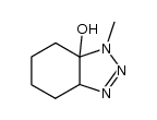 3-methyl-3,4,5,6,7,7a-hexahydro-benzo[1,2,3]triazol-3a-ol Structure