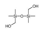 (1,1,3,3-Tetramethyl-1,3-disiloxanediyl)dimethanol Structure