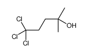 5,5,5-Trichloro-2-methyl-2-pentanol Structure