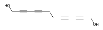 dodeca-2,4,8,10-tetrayne-1,12-diol Structure