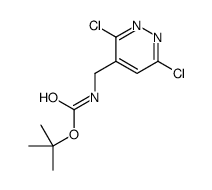 TERT-BUTYL (3,6-DICHLOROPYRIDAZIN-4-YL)METHYLCARBAMATE Structure