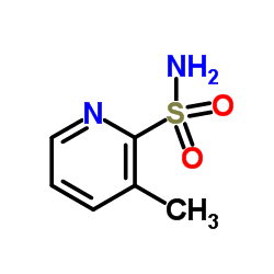 3-Methyl-pyridine-2-sulfonic acid amide Structure