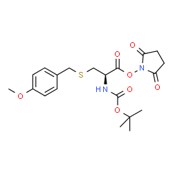 BOC-CYS(MOB)-OSU structure