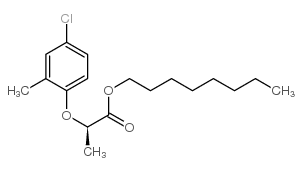 octyl (2R)-2-(4-chloro-2-methylphenoxy)propanoate Structure