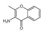 4H-1-Benzopyran-4-one,3-amino-2-methyl-(9CI) Structure