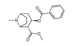 (-)-Allococaine结构式