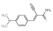 2-cyano-3-(4-dimethylaminophenyl)prop-2-enethioamide picture