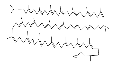 dihydrotricosaprenol structure