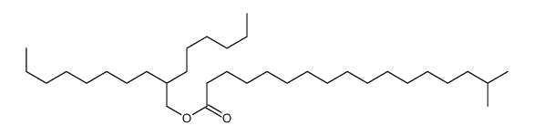 2-hexyldecyl 16-methylheptadecanoate Structure