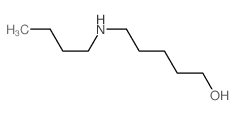 1-Pentanol,5-(butylamino)- Structure