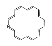 1-azacyclooctadeca-1,3,5,7,9,11,13,15,17-nonaene结构式