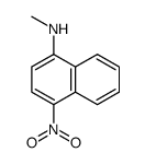 N-methyl-4-nitro-α-naphthylamine Structure