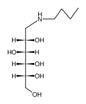 1-n-butylamino-1-deoxy-D-glucitol Structure