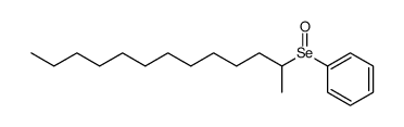 (tridecan-2-ylseleninyl)benzene Structure