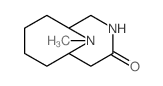 11-methyl-9,11-diazabicyclo[4.4.1]undecan-8-one结构式