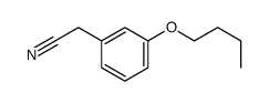 2-(3-butoxyphenyl)acetonitrile结构式