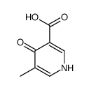 3-Pyridinecarboxylicacid,1,4-dihydro-5-methyl-4-oxo-(9CI)结构式