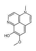 4H-Benzo[de][1,6]naphthyridin-9-ol,8-methoxy-4-methyl-(9CI) structure