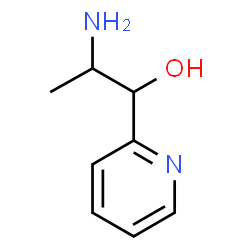 2-Pyridinemethanol,-alpha--(1-aminoethyl)- structure