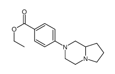 ethyl 4-(3,4,6,7,8,8a-hexahydro-1H-pyrrolo[1,2-a]pyrazin-2-yl)benzoate Structure