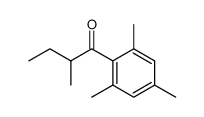 1-mesityl-2-methylbutan-1-one Structure