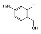 Benzenemethanol, 4-amino-2-fluoro- (9CI)结构式