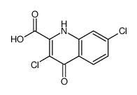 Kynurenic acid,3,7-dichloro- (5CI)结构式