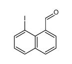 8-Iodonaphthalene-1-carboxaldehyde structure