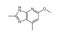 3H-Imidazo[4,5-b]pyridine,5-methoxy-2,7-dimethyl- Structure