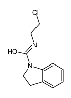 N-(2-chloroethyl)-2,3-dihydroindole-1-carboxamide Structure