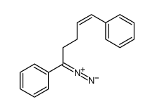 (1-diazo-5-phenylpent-4-enyl)benzene结构式