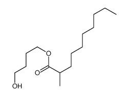 4-hydroxybutyl 2-methyldecanoate结构式