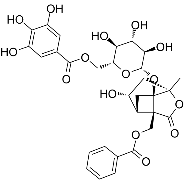 Galloylalbiflorin structure