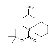 2-Methyl-2-propanyl 4-amino-1-azaspiro[5.5]undecane-1-carboxylate Structure