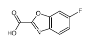 6-Fluoro-benzooxazole-2-carboxylic acid Structure