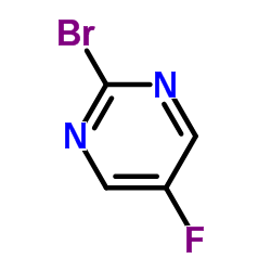 2-Bromo-5-fluoropyrimidine Structure