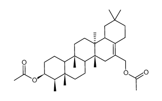 pachysan-16-ene-3β,28-diol diacetate Structure