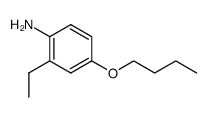 2-ethyl-4-butoxy-aniline Structure