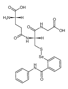 GSH-ebselen结构式