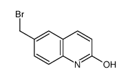 6-(bromomethyl)quinolin-2(1H)-one结构式